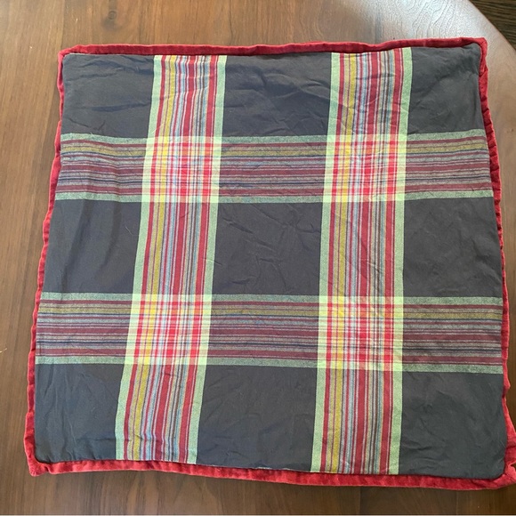 Pottery Barn Velvet Pillow Cover 24”x24” - Picture 2 of 3